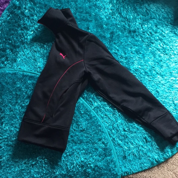 Puma black and pink jacket - Picture 5 of 7